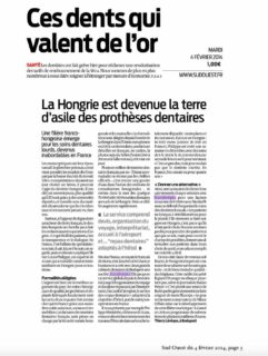 Ces dents qui valent de l'or