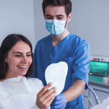 dentiste Bulgarie avec patiente